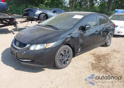 2014 Honda Civic Lx from USA, damaged, VIN 19XFB2F5XEE003442